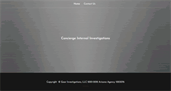 Desktop Screenshot of goarinvestigations.com